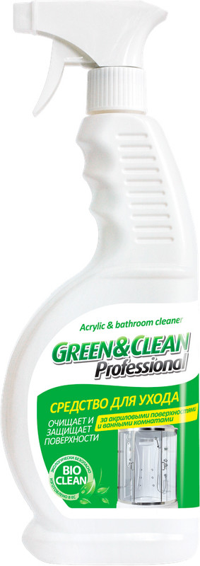 Засіб для чищення ванної кімнати GREEN&CLEAN , 0,65 л